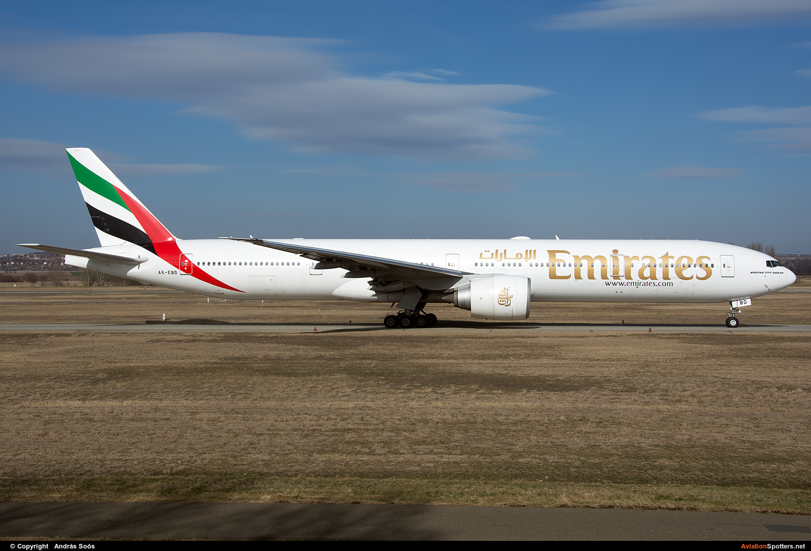 Emirates Airlines  -  777-300ER  (A6-EBD) By András Soós (sas1965)