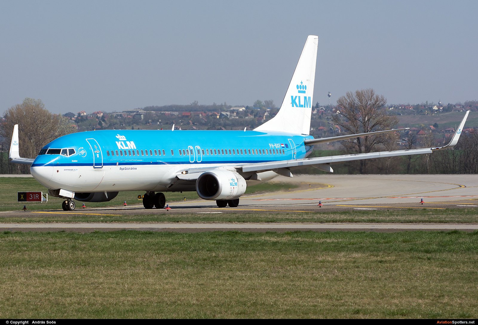 KLM  -  737-800  (PH-BXF) By András Soós (sas1965)