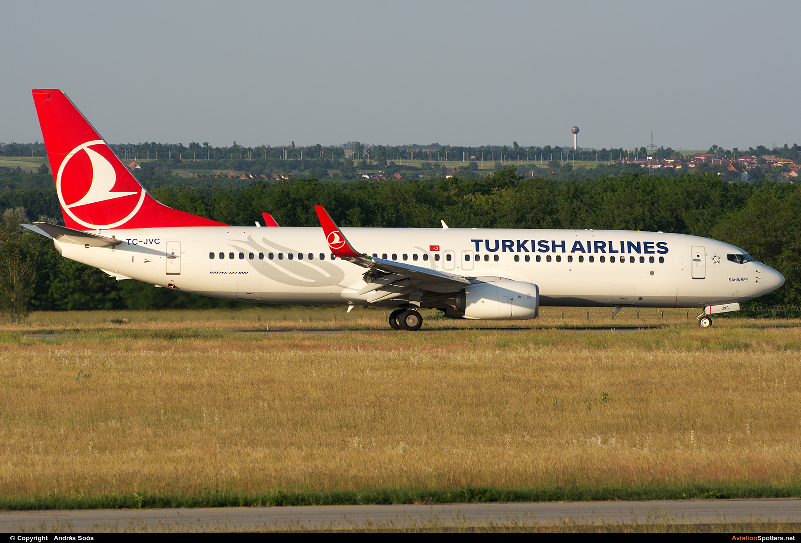 Turkish Airlines  -  737-800  (TC-JVC) By András Soós (sas1965)