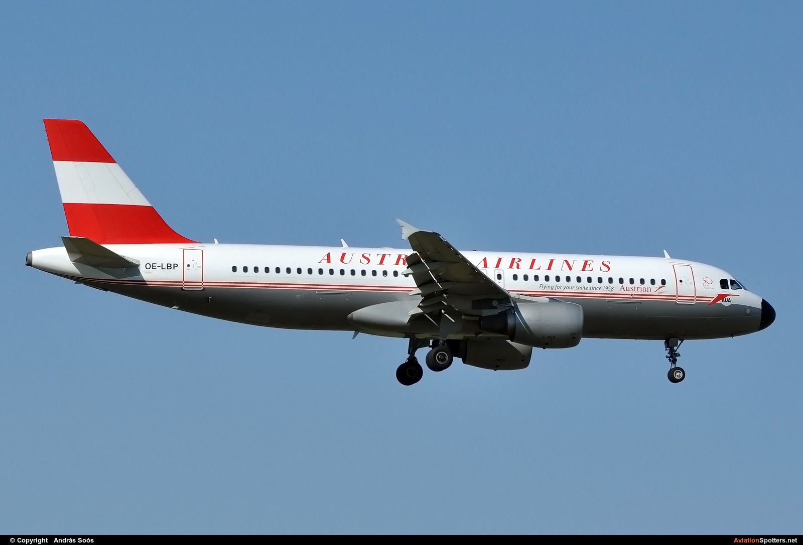 Austrian Airlines  -  A320  (OE-LBP) By András Soós (sas1965)