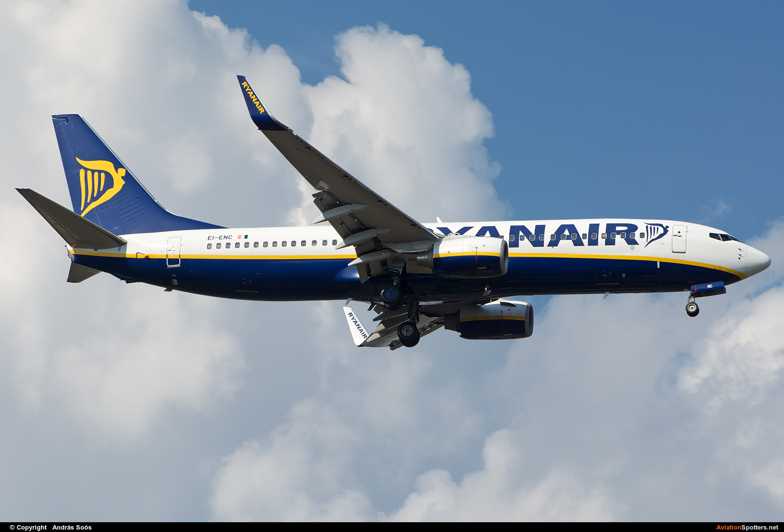 Ryanair  -  737-800  (EI-ENC) By András Soós (sas1965)