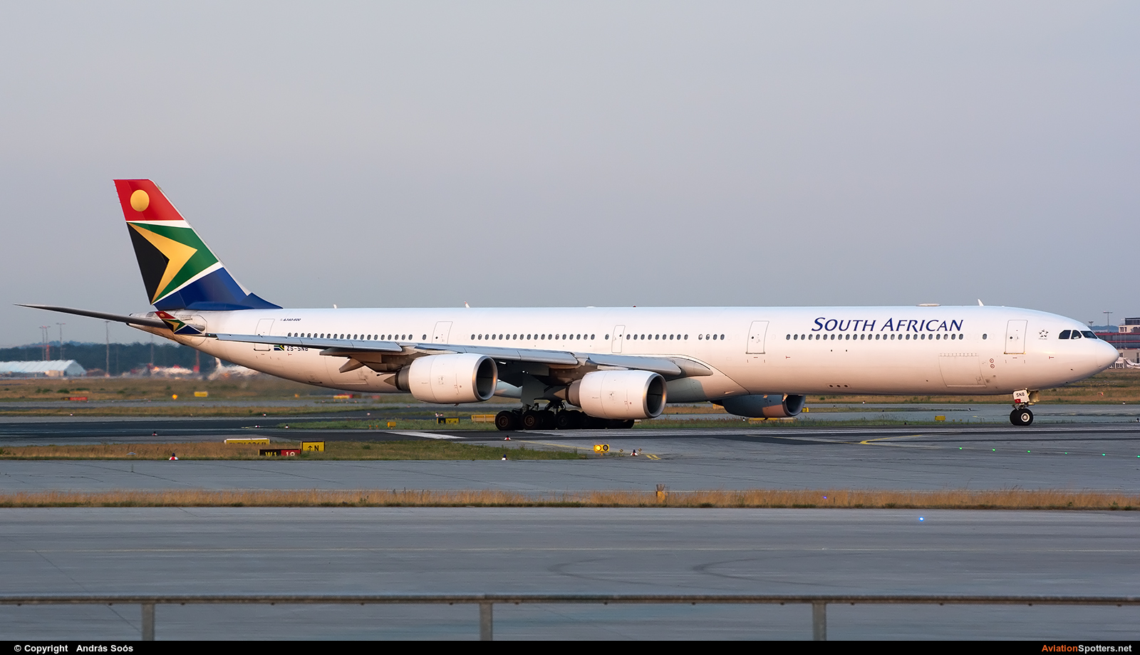 South African Airways  -  A340-600  (ZS-SNB) By András Soós (sas1965)