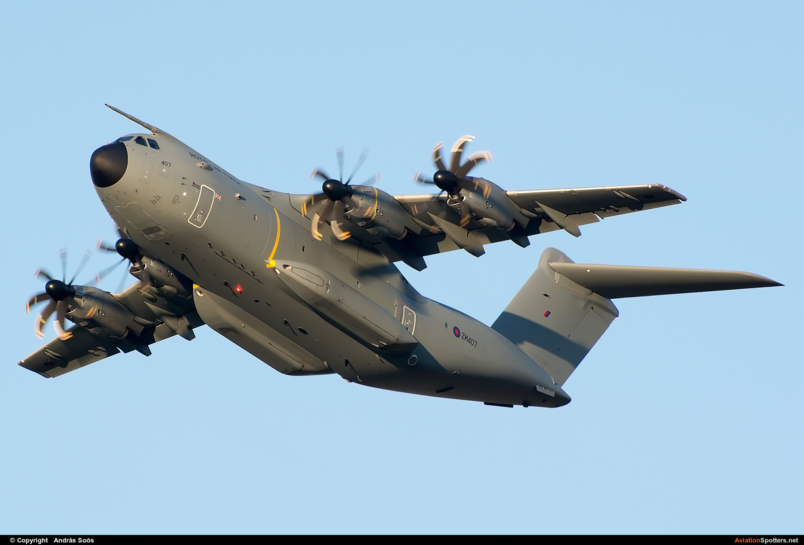 UK - Air Force  -  A400M  (ZM407) By András Soós (sas1965)