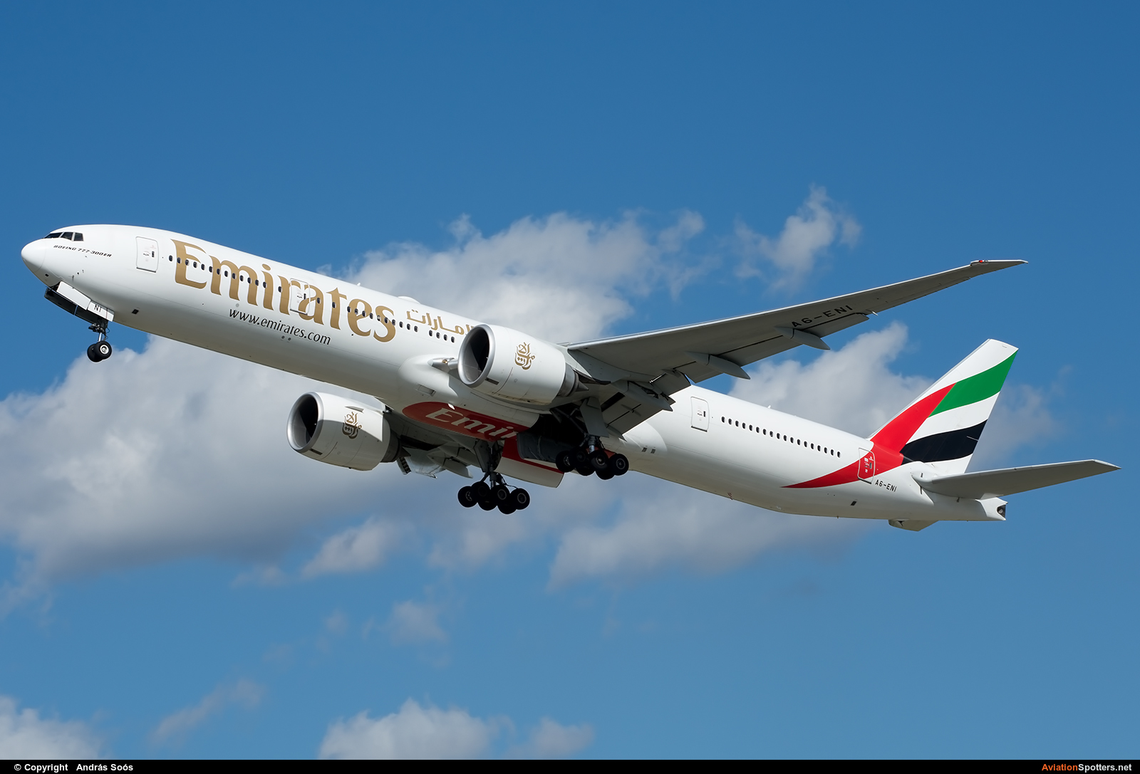 Emirates Airlines  -  777-300ER  (A6-ENI) By András Soós (sas1965)