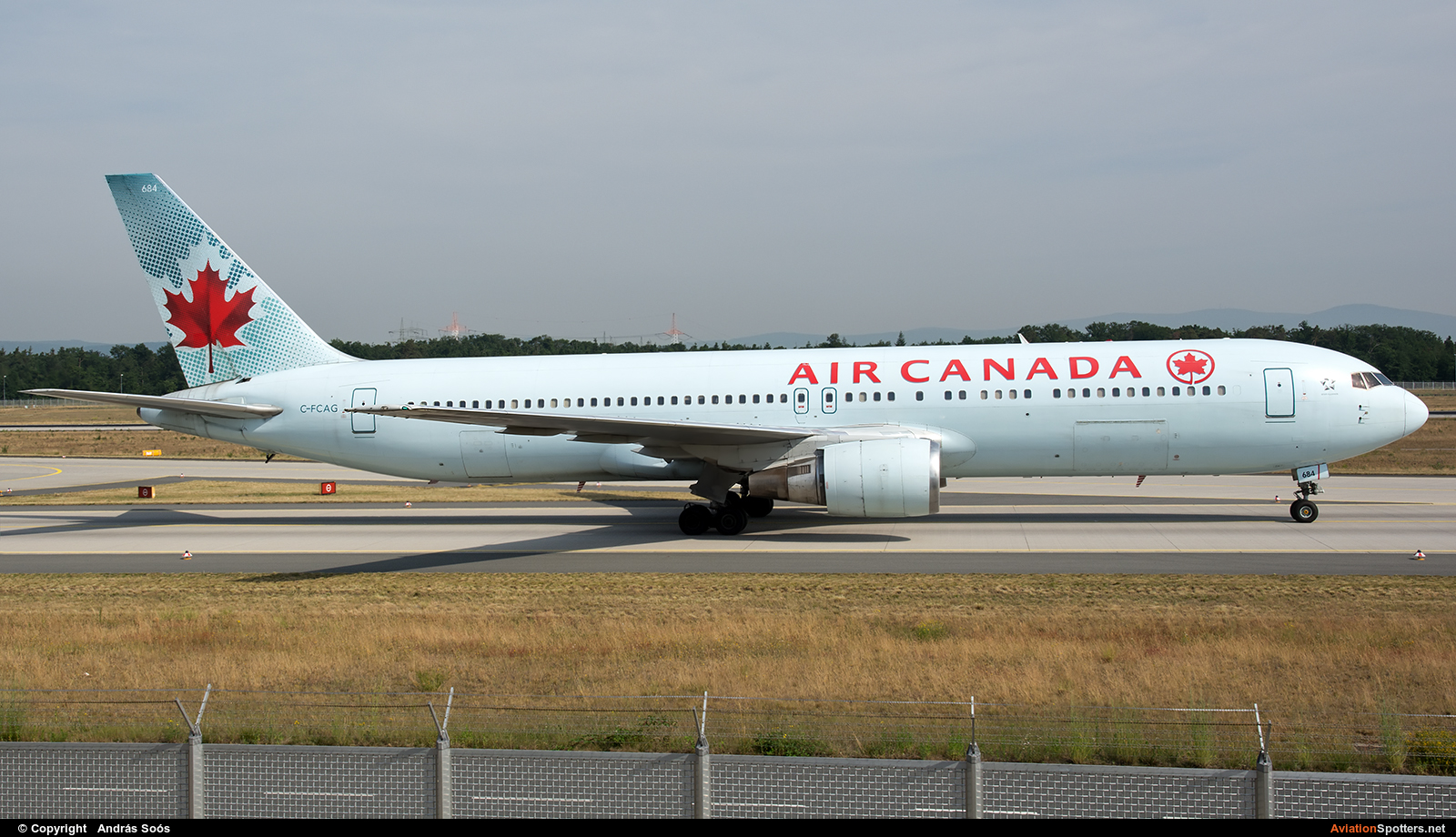 Air Canada  -  767-300ER  (C-FCAG) By András Soós (sas1965)