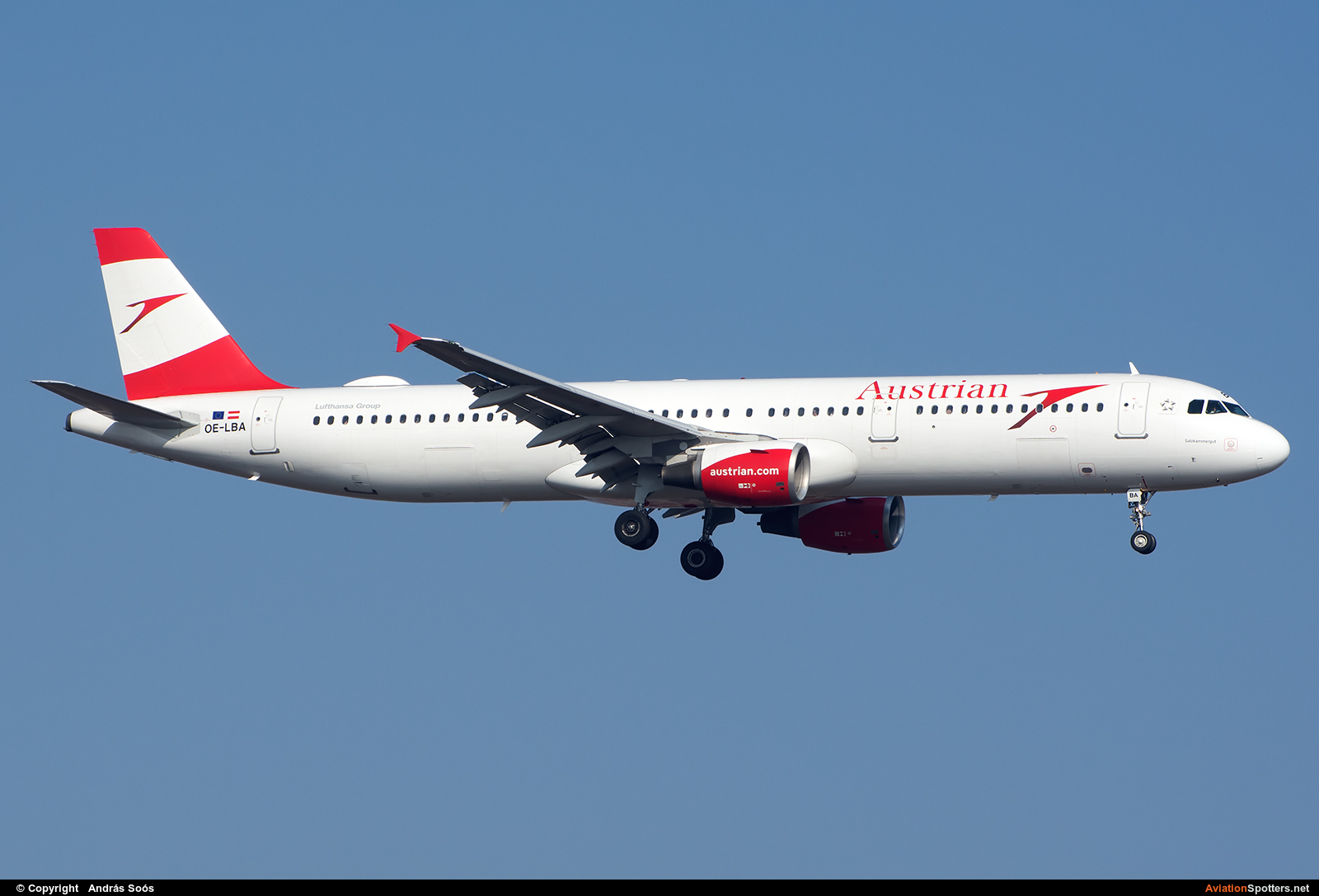 Austrian Airlines  -  A321  (OE-LBA) By András Soós (sas1965)