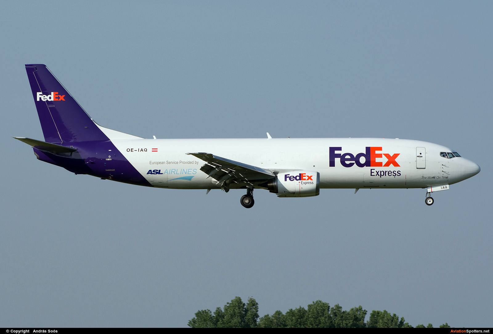 FedEx Federal Express  -  737-400F  (OE-IAQ) By András Soós (sas1965)