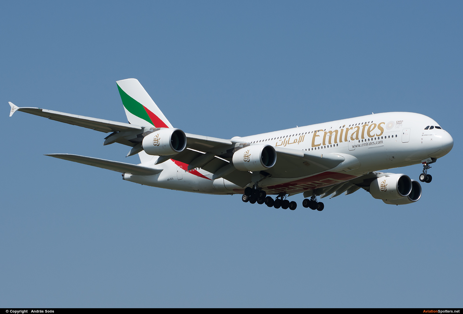 Emirates Airlines  -  A380-861  (A6-EUL) By András Soós (sas1965)