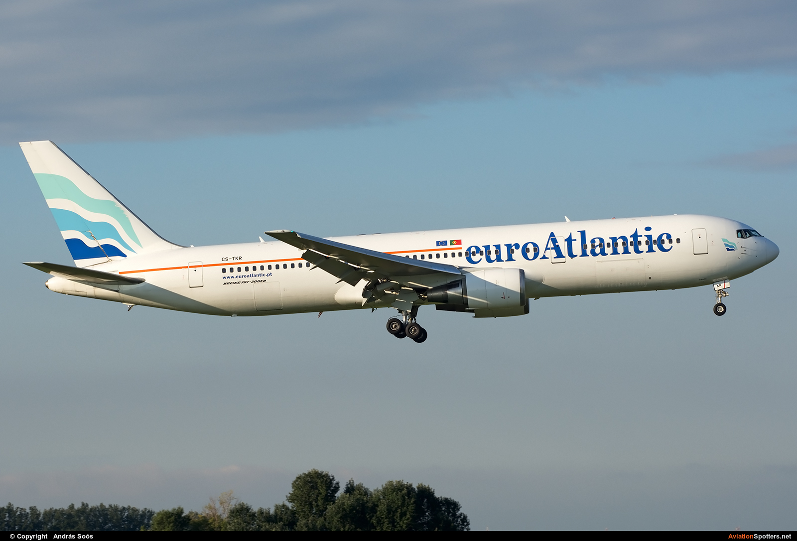 Euro Atlantic Airways  -  767-300  (CS-TKR) By András Soós (sas1965)