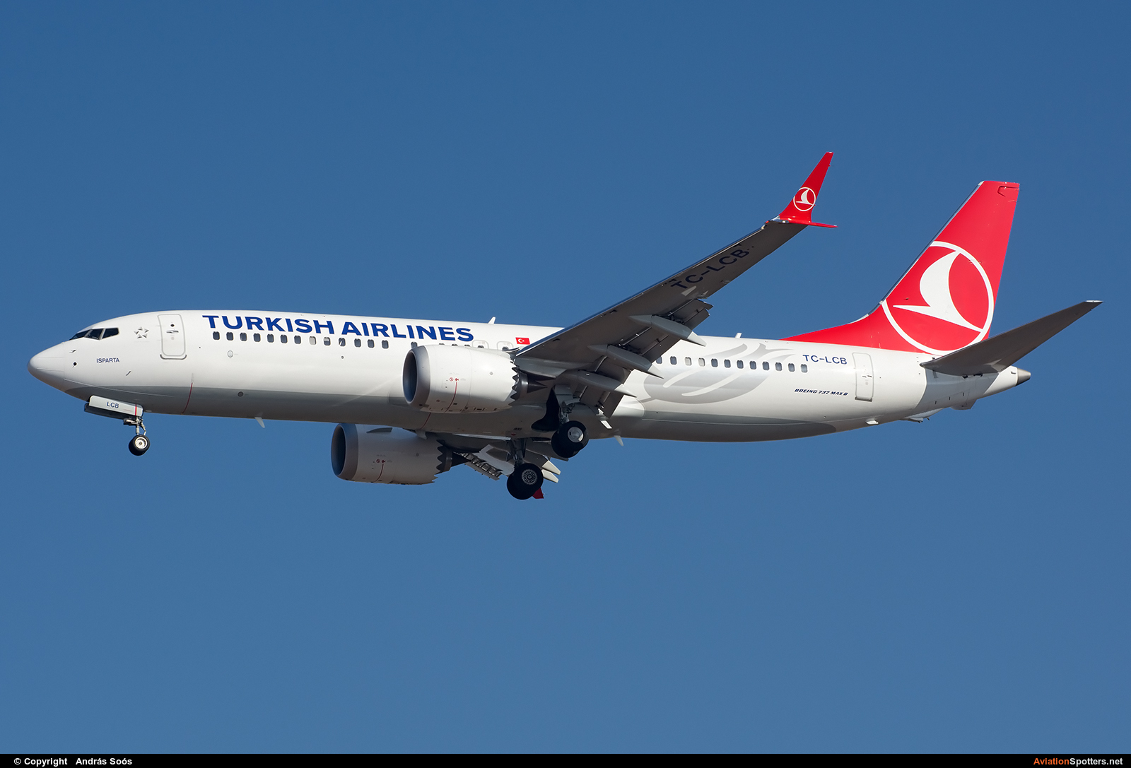 Turkish Airlines  -  737 MAX 8  (TC-LCB) By András Soós (sas1965)