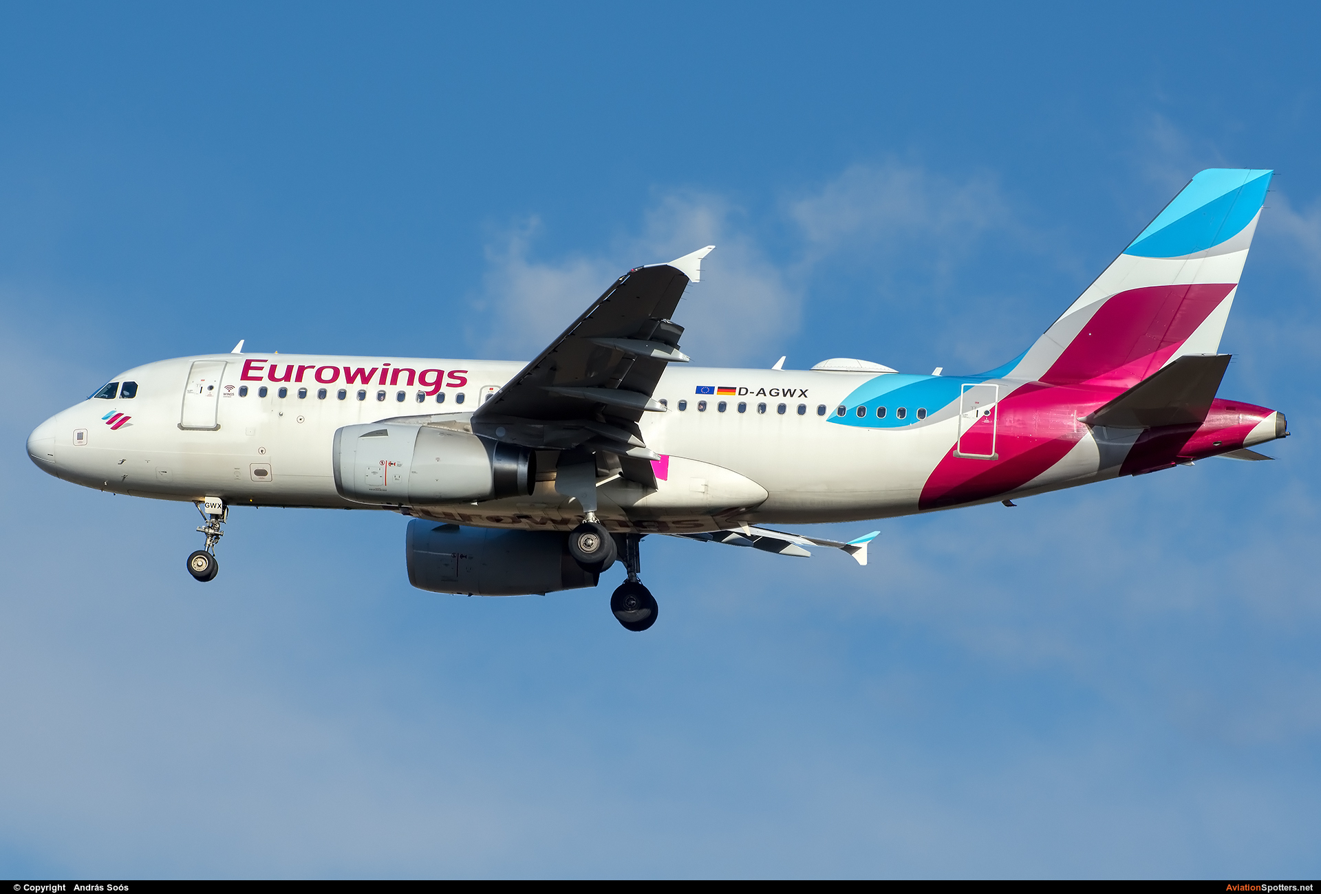 Eurowings  -  A319  (D-AGWX) By András Soós (sas1965)