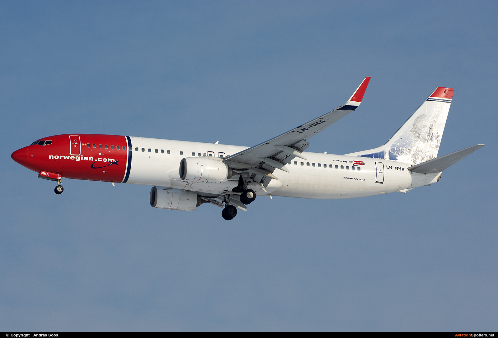 Norwegian Air Shuttle  -  737-800  (LN-NHA) By András Soós (sas1965)