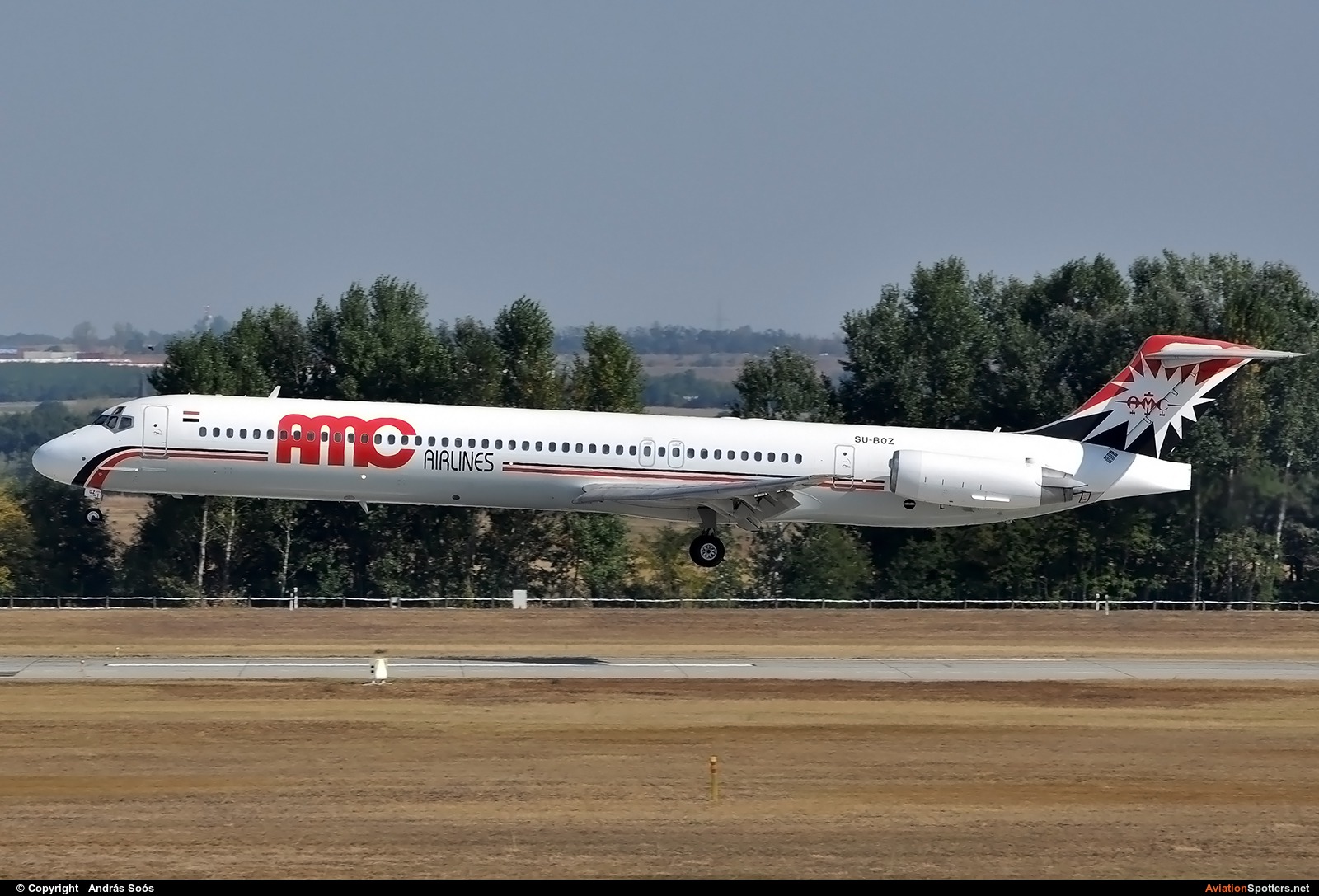 AMC Airlines  -  MD-83  (SU-BOZ) By András Soós (sas1965)