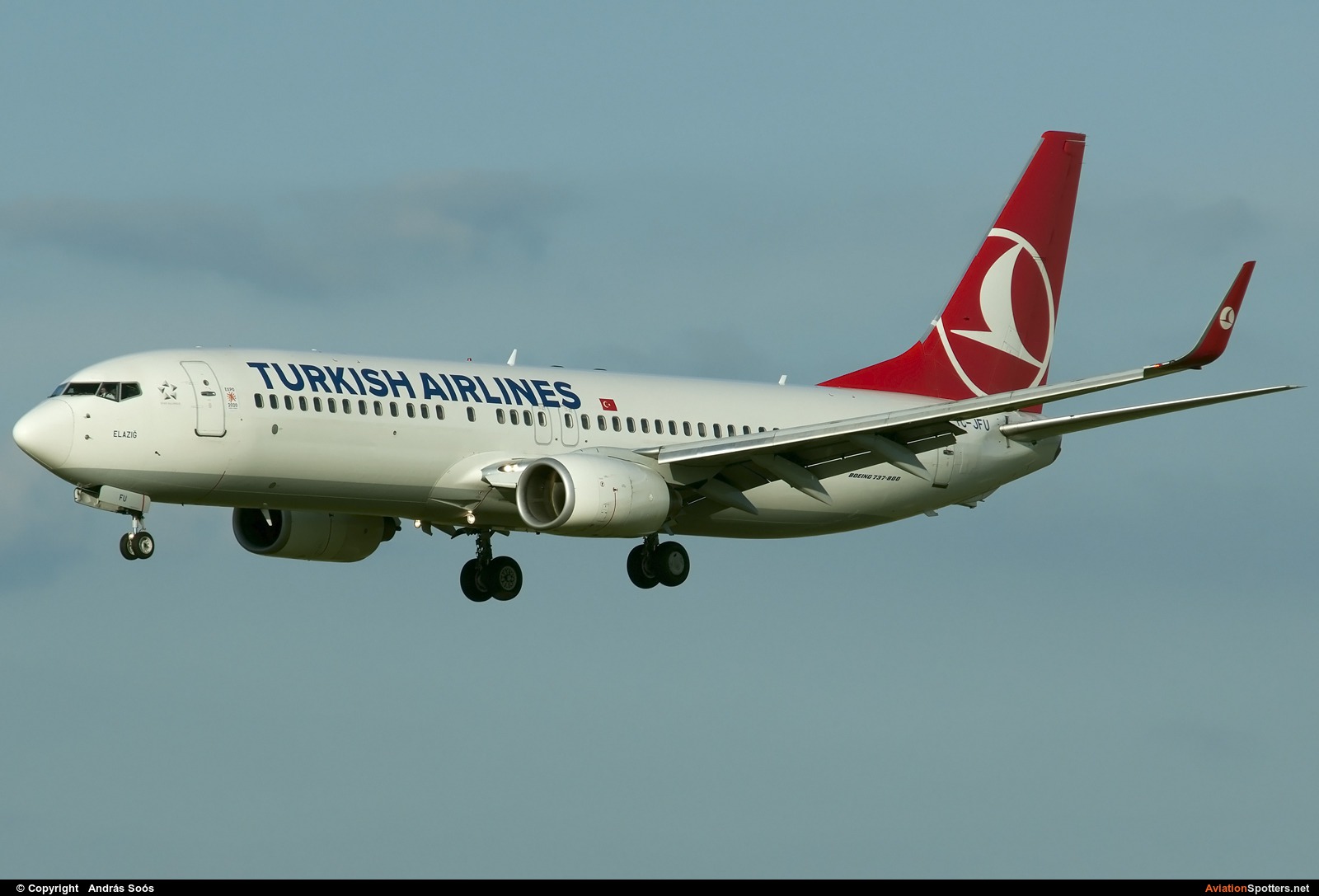 Turkish Airlines  -  737-800  (TC-JFU) By András Soós (sas1965)