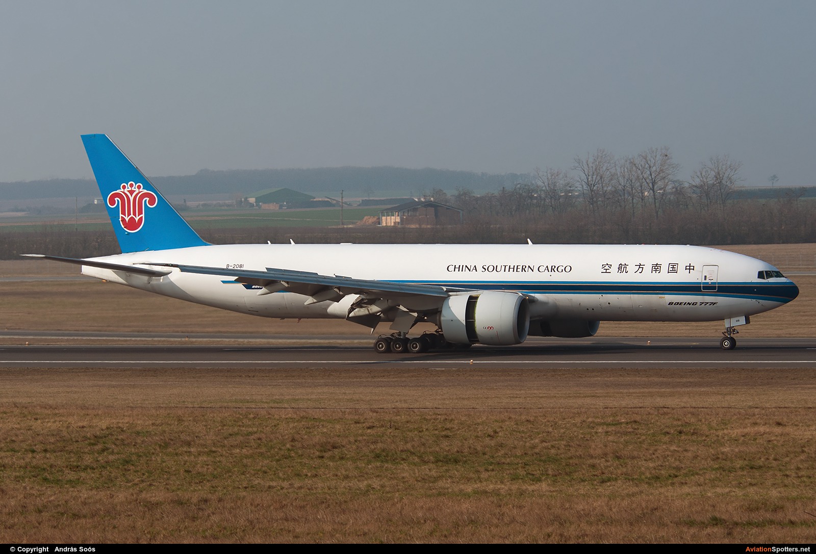 China Southern Airlines Cargo  -  777-F1B  (B-2081) By András Soós (sas1965)