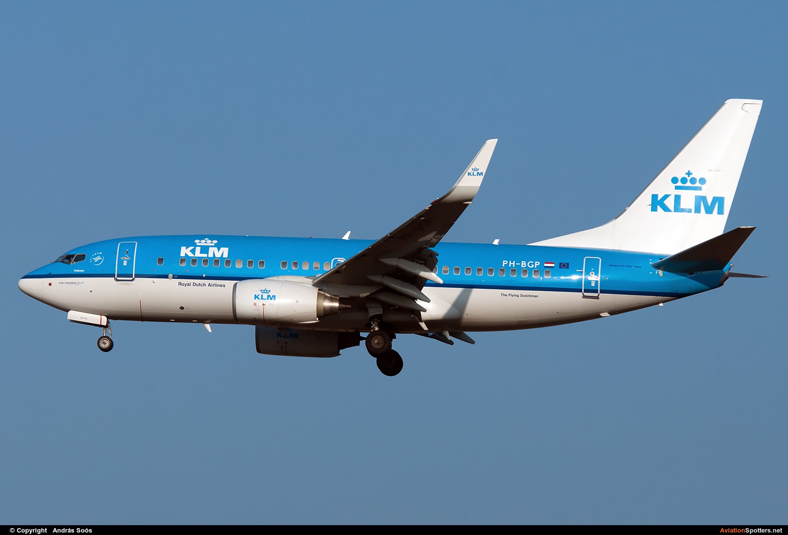 KLM  -  737-700  (PH-BGP) By András Soós (sas1965)