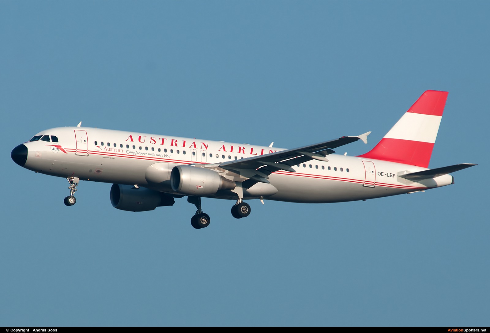 Austrian Airlines  -  A320  (OE-LBP) By András Soós (sas1965)