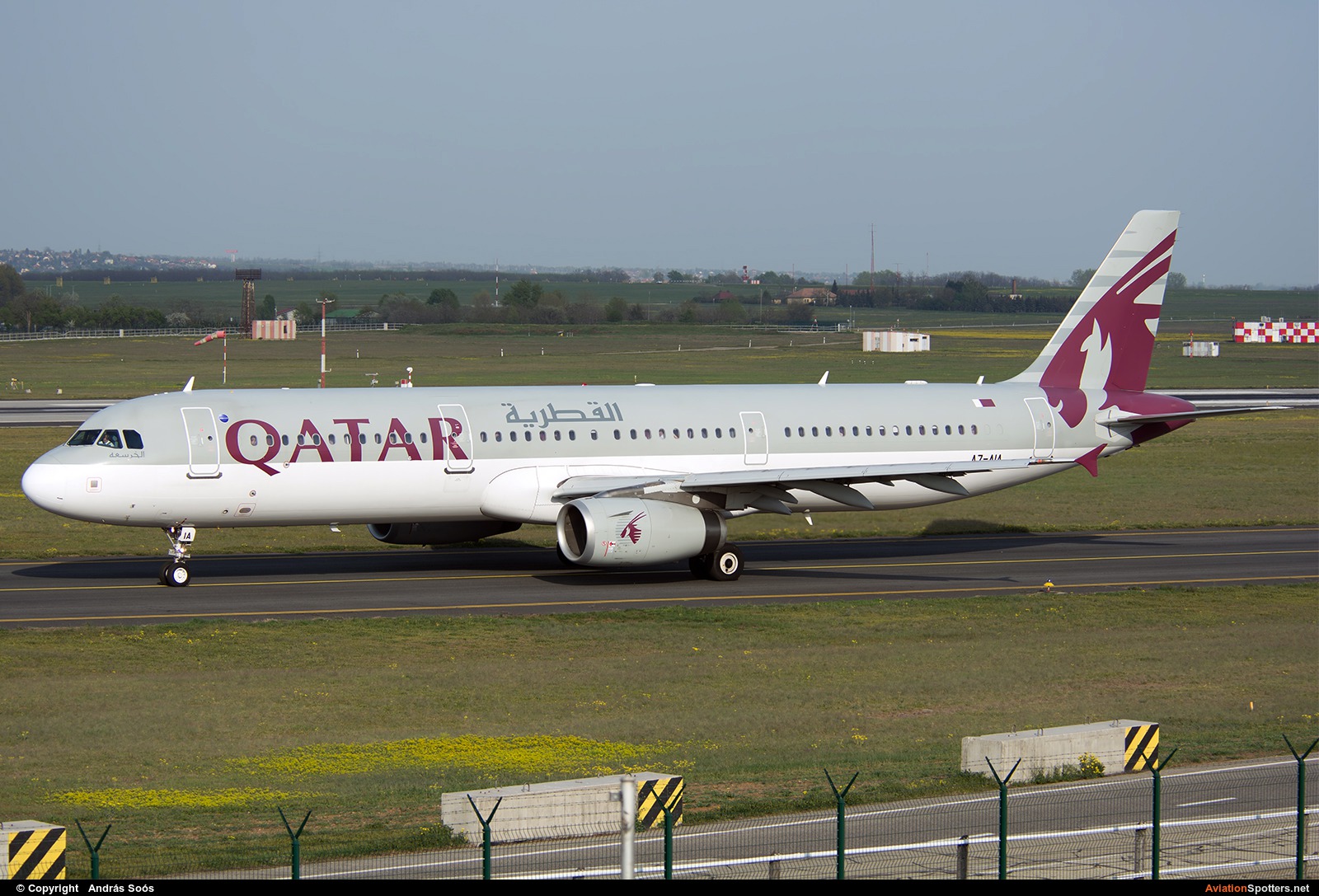 Qatar Airways  -  A321  (A7-AIA) By András Soós (sas1965)