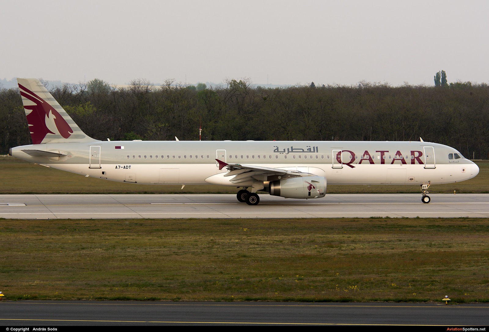 Qatar Airways  -  A321  (A7-ADT) By András Soós (sas1965)