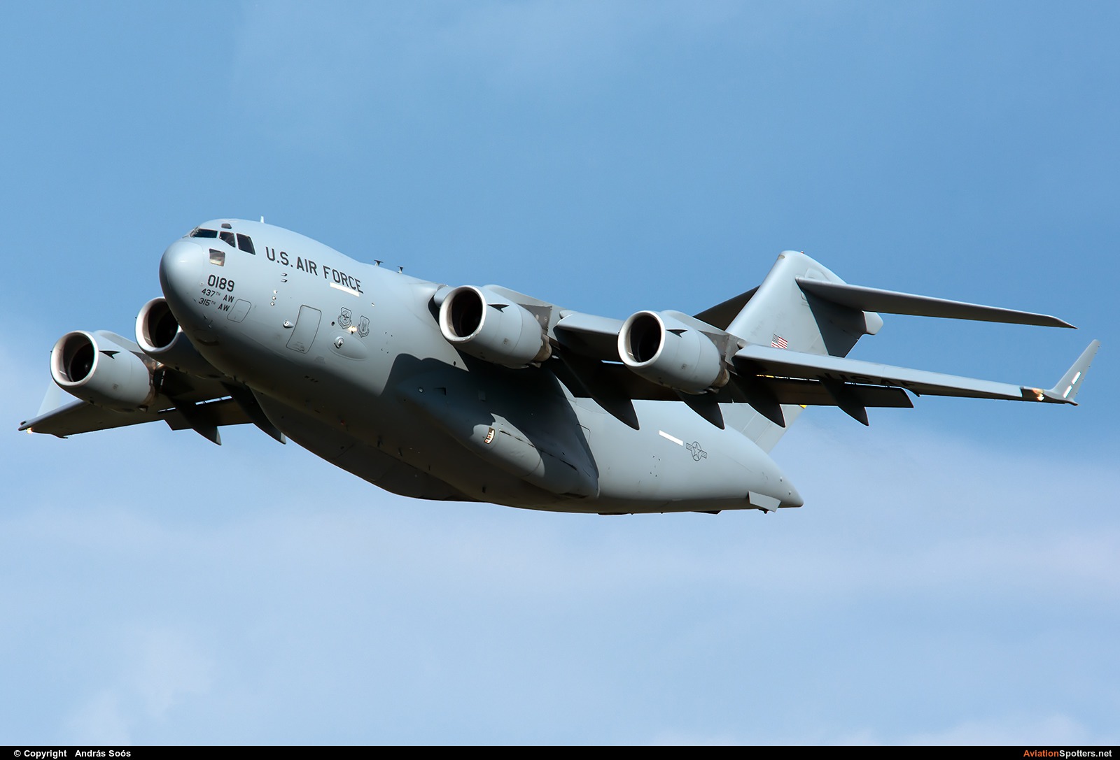United States Air Force  -  C-17A Globemaster III  (01-0189) By András Soós (sas1965)