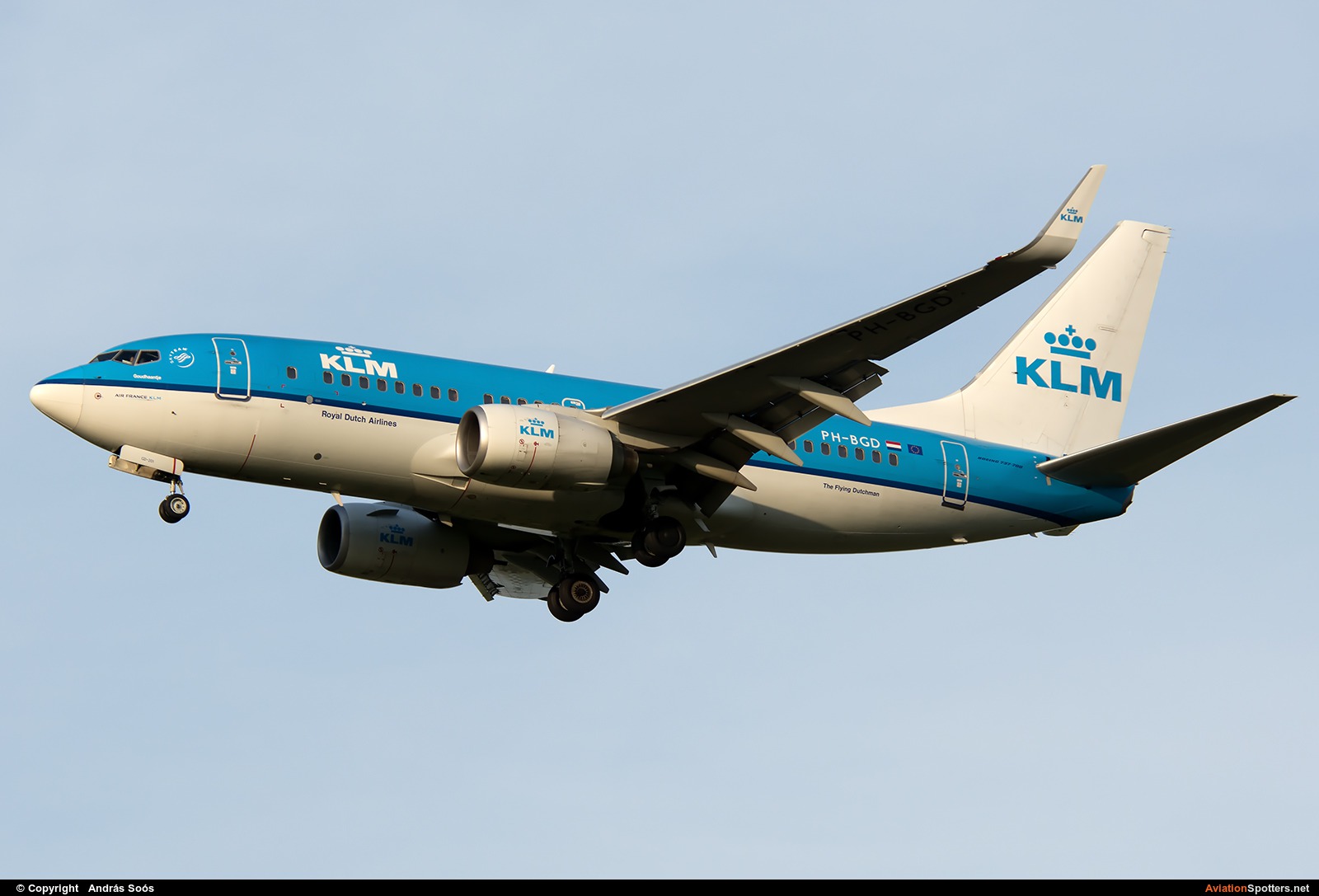 KLM  -  737-700  (PH-BGD) By András Soós (sas1965)