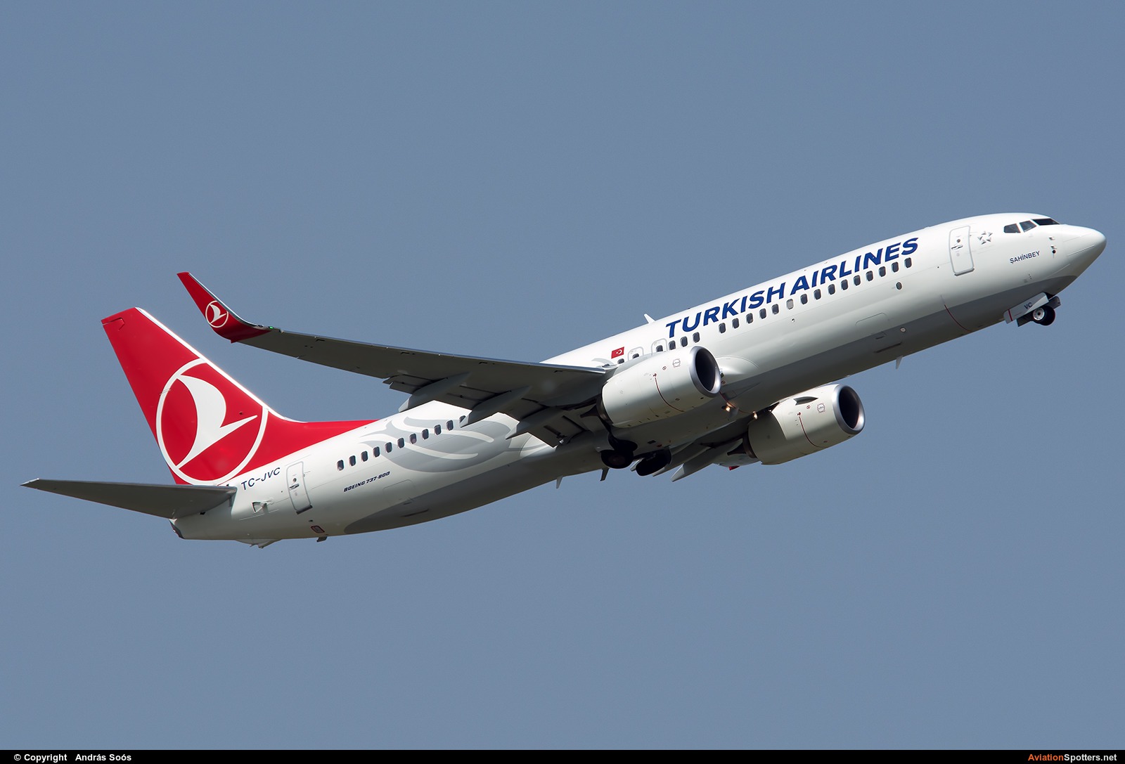 Turkish Airlines  -  737-800  (TC-JVC) By András Soós (sas1965)