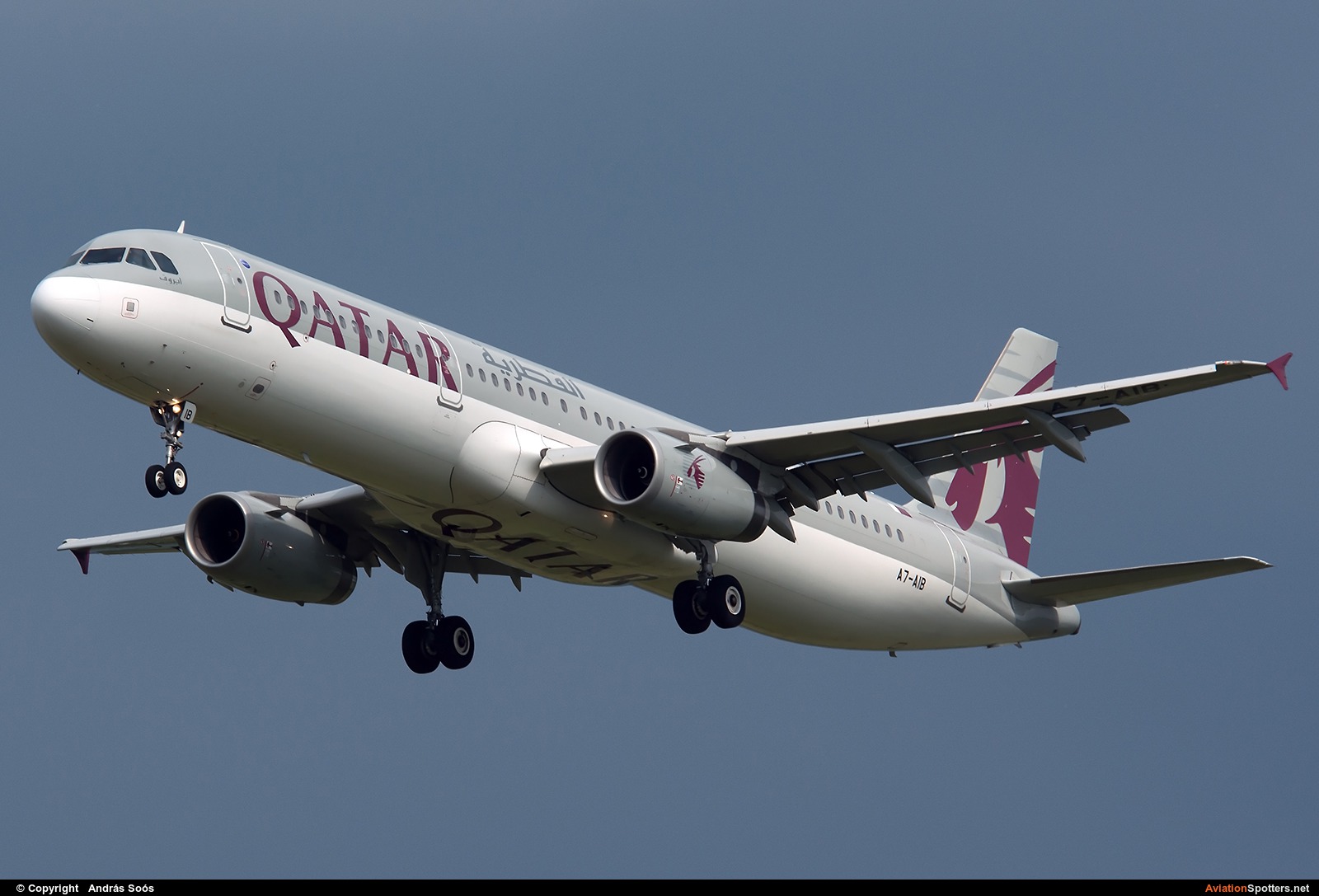 Qatar Airways  -  A321  (A7-AIB) By András Soós (sas1965)