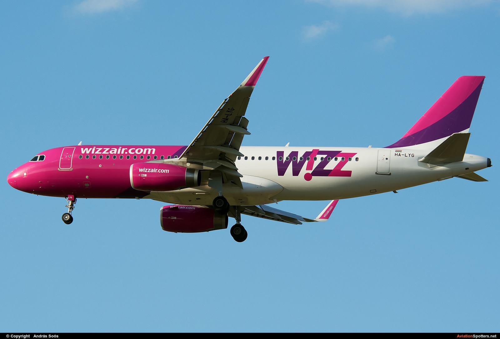 Wizz Air  -  A320-232  (HA-LYG) By András Soós (sas1965)