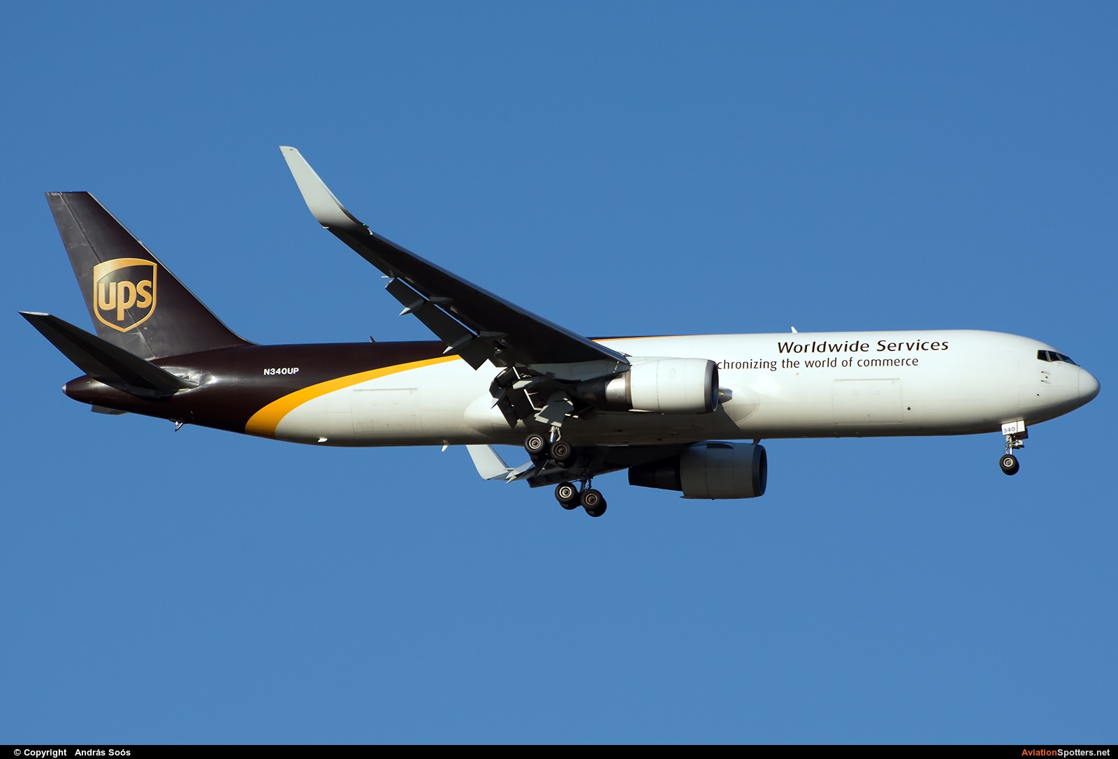 UPS - United Parcel Service  -  767-300F  (N340UP) By András Soós (sas1965)
