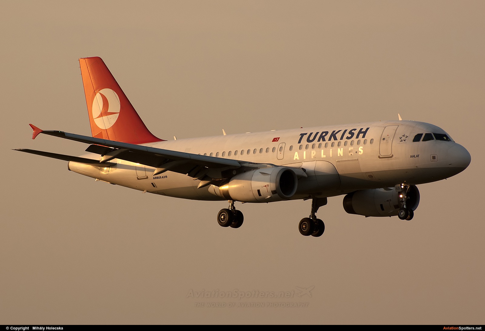 Turkish Airlines  -  A319  (TC-JLO) By Mihály Holecska (Misixx)
