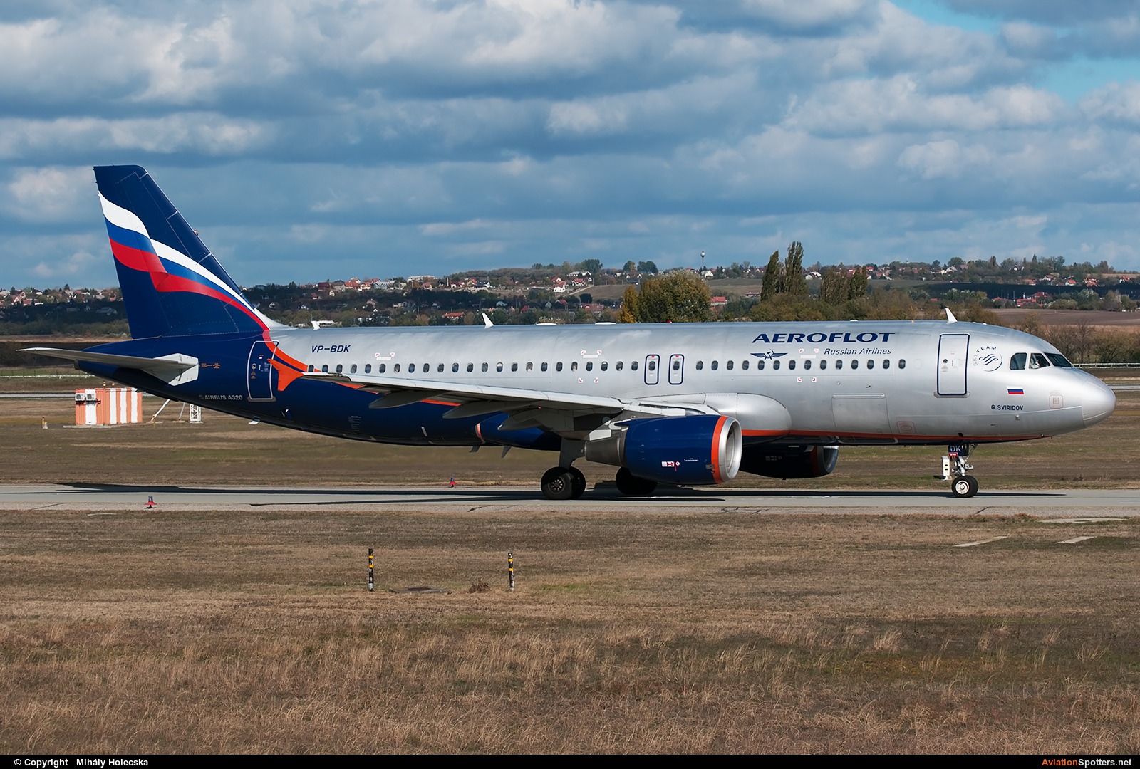 Aeroflot  -  A320  (VP-BDK) By Mihály Holecska (Misixx)