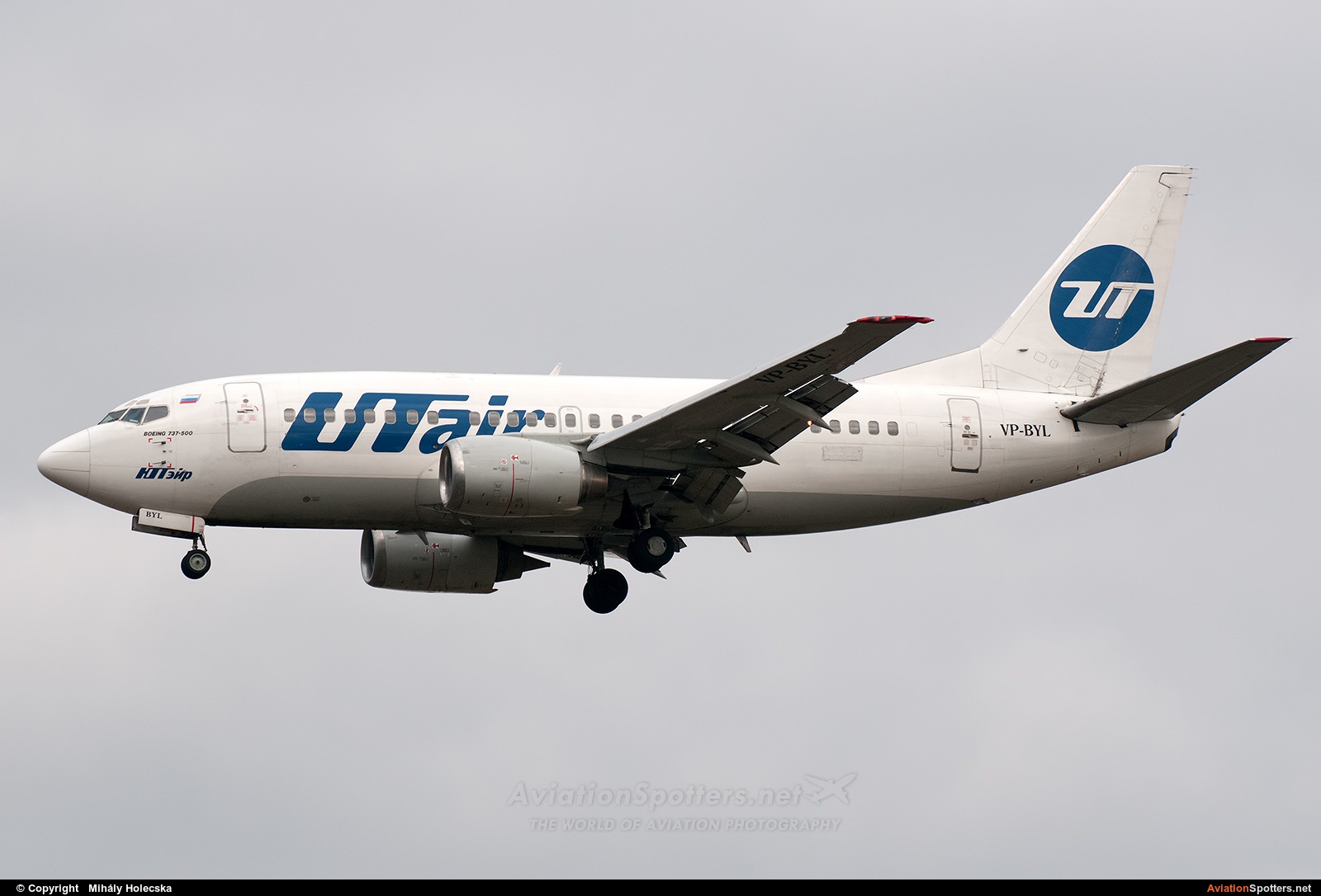 UTair  -  737-500  (VP-BYL) By Mihály Holecska (Misixx)