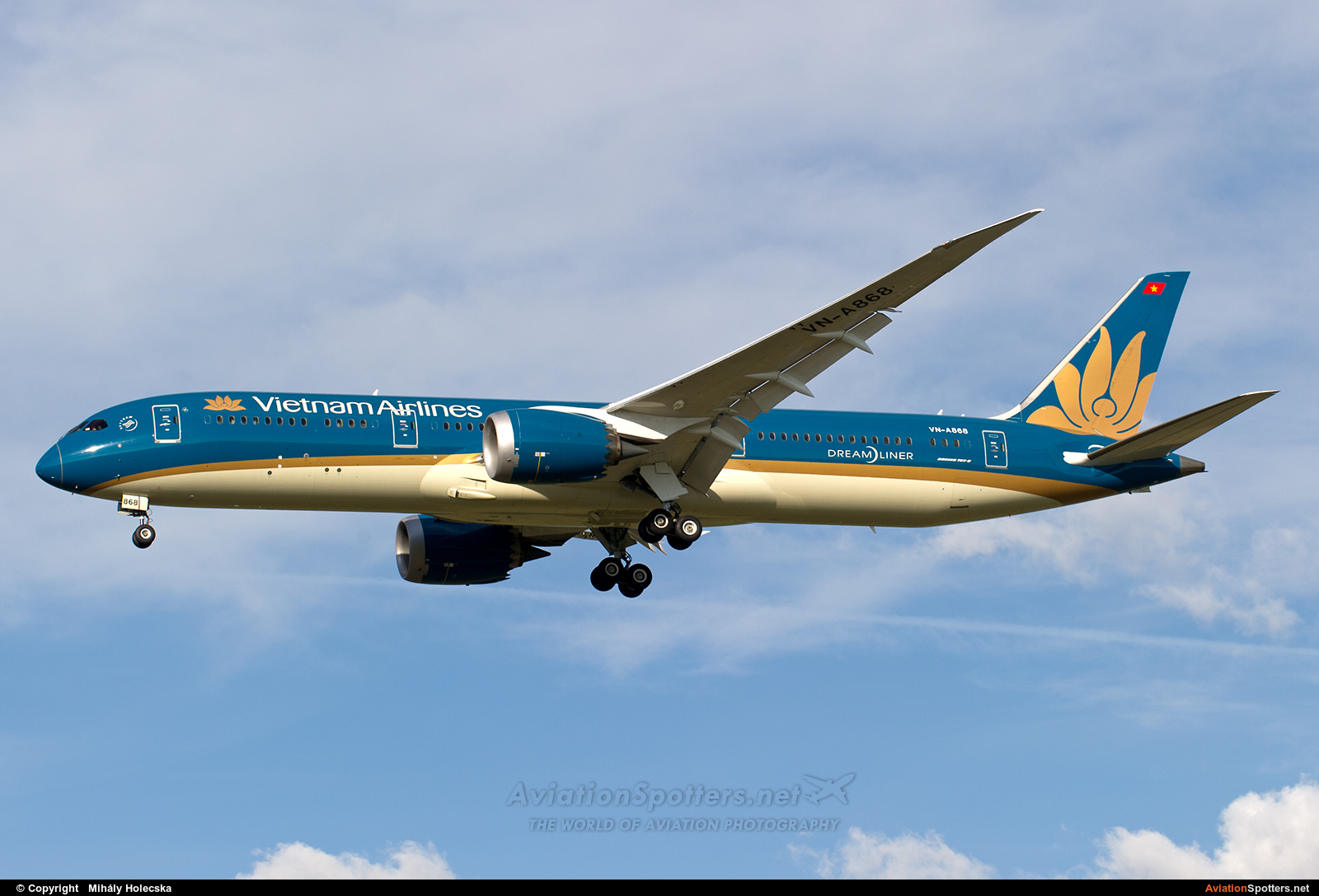 Vietnam Airlines  -  787-9 Dreamliner  (VN-A868) By Mihály Holecska (Misixx)