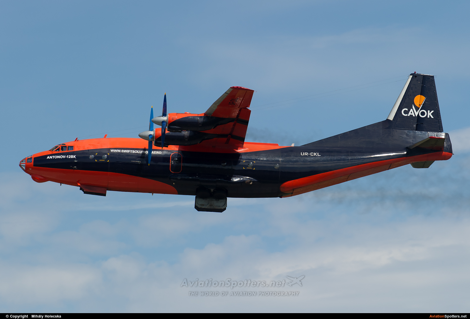 Cavok Air  -  An-12 (all models)  (UR-CKL) By Mihály Holecska (Misixx)
