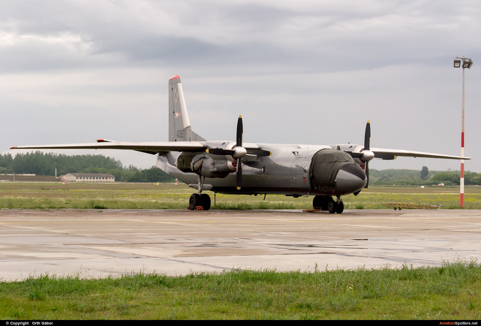 Hungary - Air Force  -  An-26 (all models)  (406) By Orth Gábor (Roodkop)