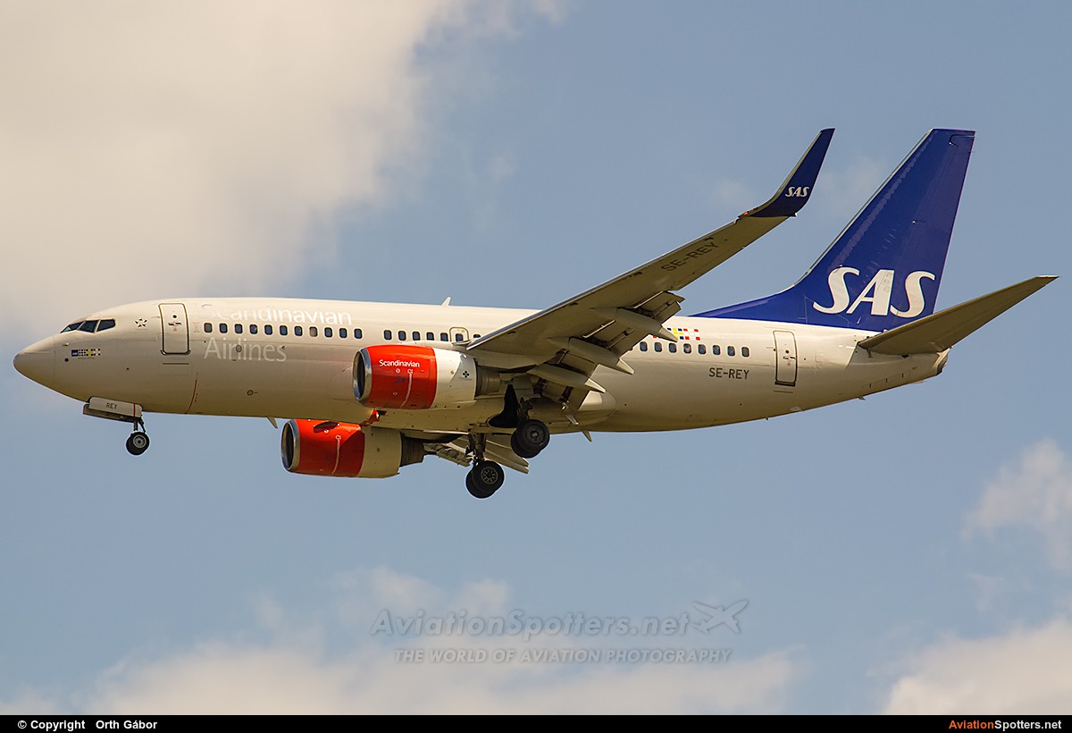 SAS - Scandinavian Airlines  -  737-700  (SE-REY) By Orth Gábor (Roodkop)