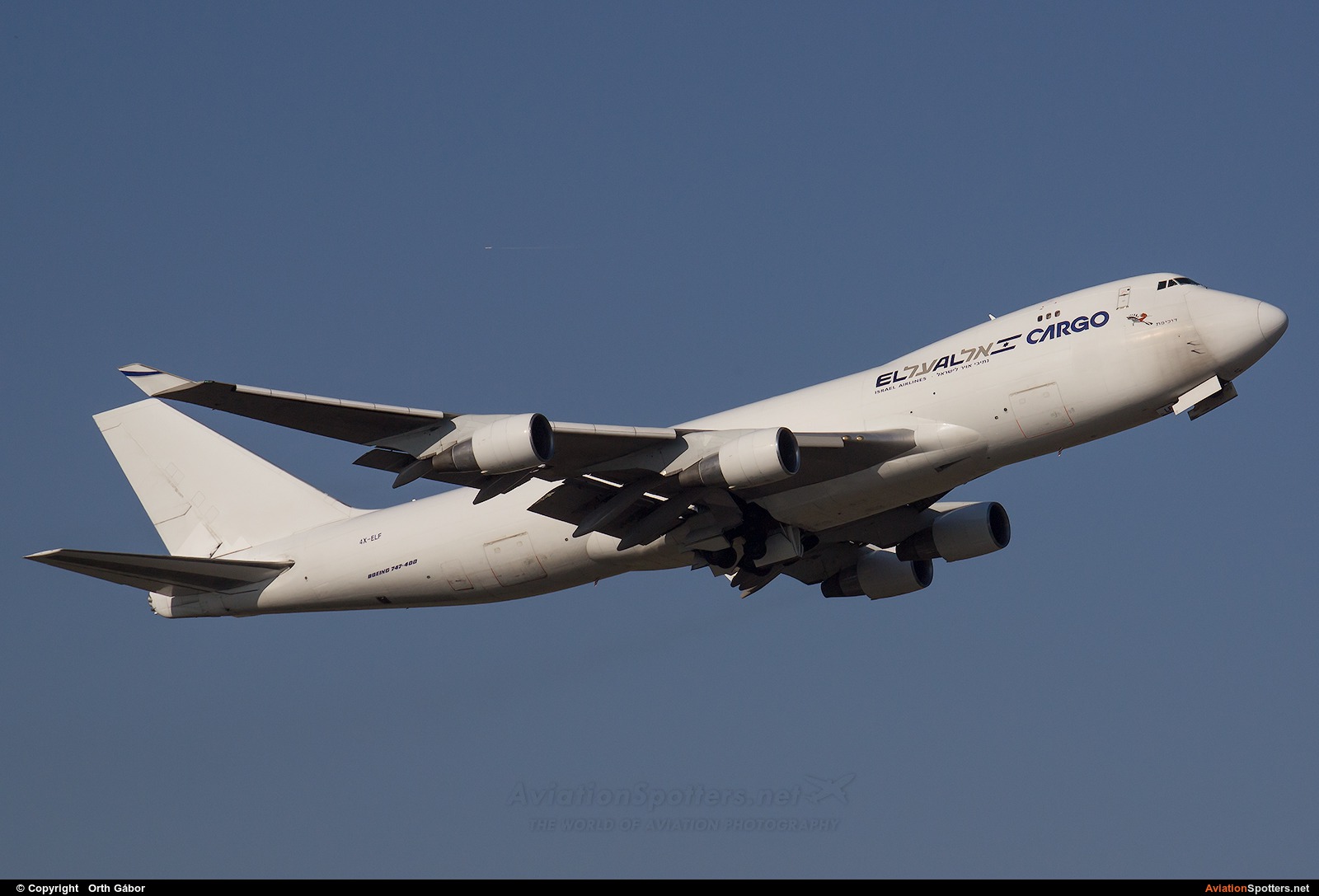 El Al Cargo  -  747-400F  (4X-ELF) By Orth Gábor (Roodkop)