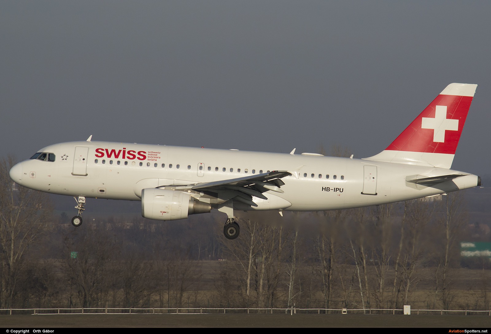 Swiss International  -  A319  (HB-IPU) By Orth Gábor (Roodkop)