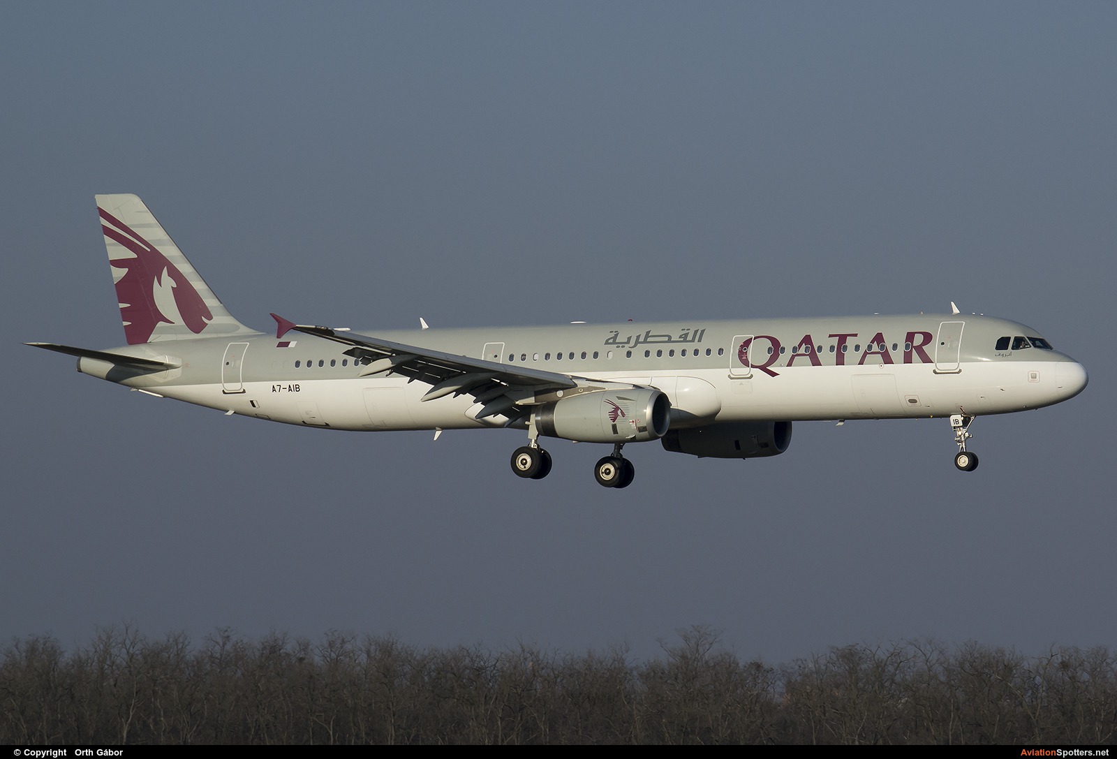 Qatar Airways  -  A321  (A7-AIB) By Orth Gábor (Roodkop)