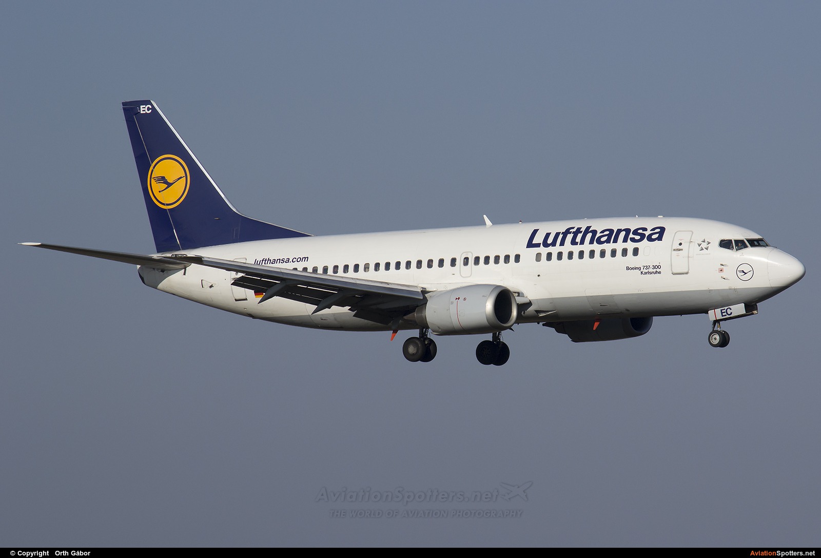 Lufthansa  -  737-300  (D-ABEC) By Orth Gábor (Roodkop)