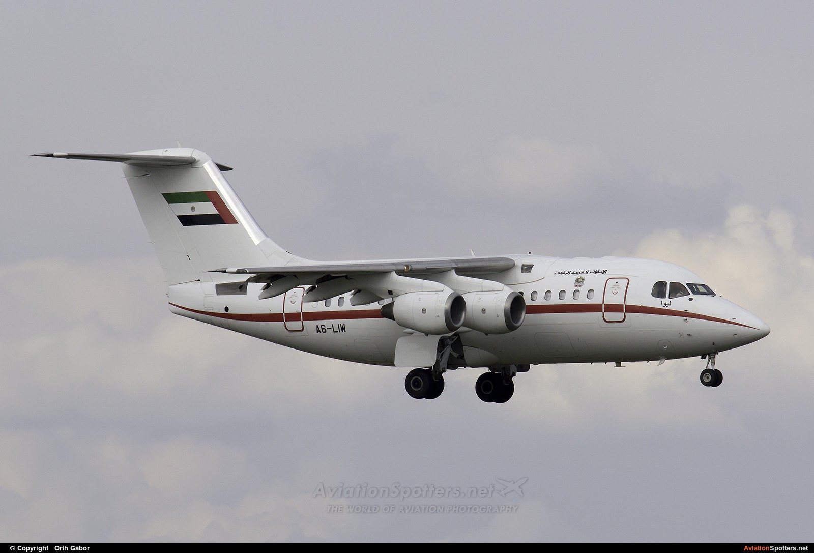 United Arab Emirates - Government  -  BAe 146-100-Avro RJ70  (A6-LIW) By Orth Gábor (Roodkop)