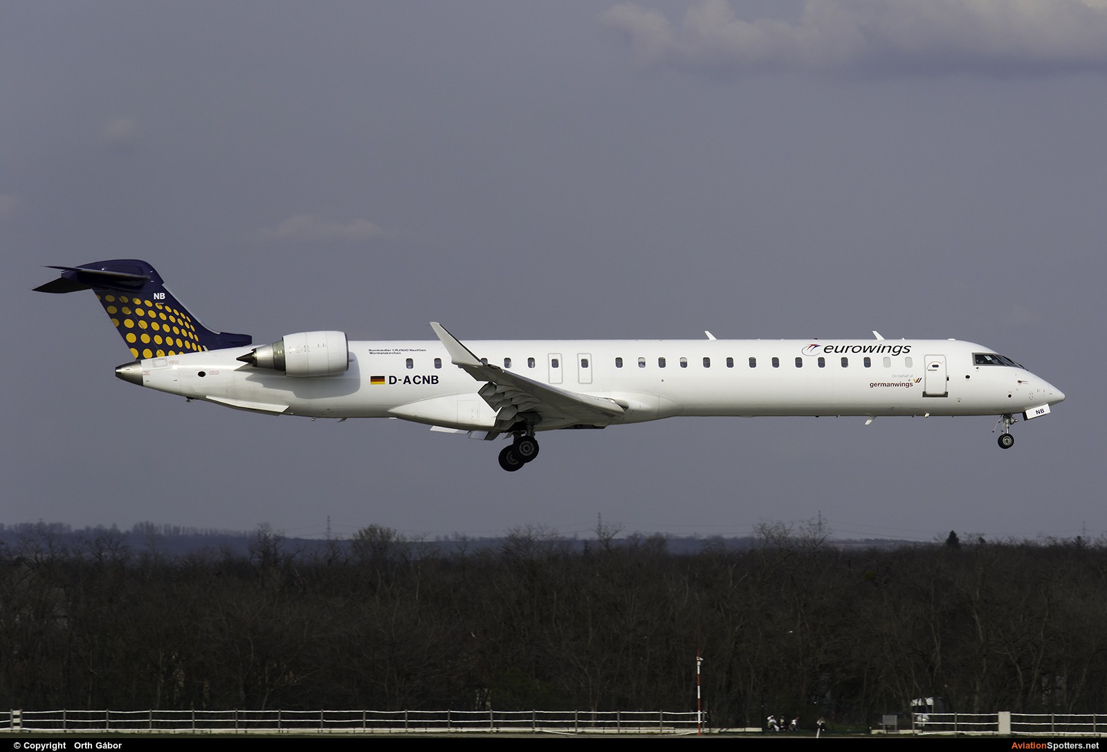 Eurowings - Lufthansa Regional  -  CL-600 Regional Jet CRJ-900  (D-ACNB) By Orth Gábor (Roodkop)