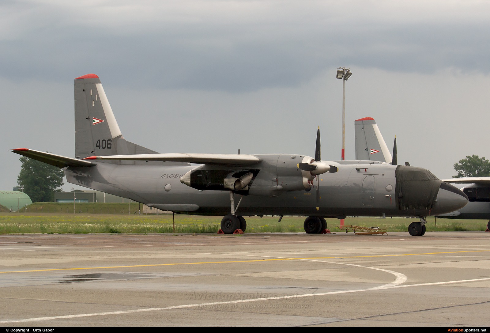 Hungary - Air Force  -  An-26 (all models)  (406) By Orth Gábor (Roodkop)