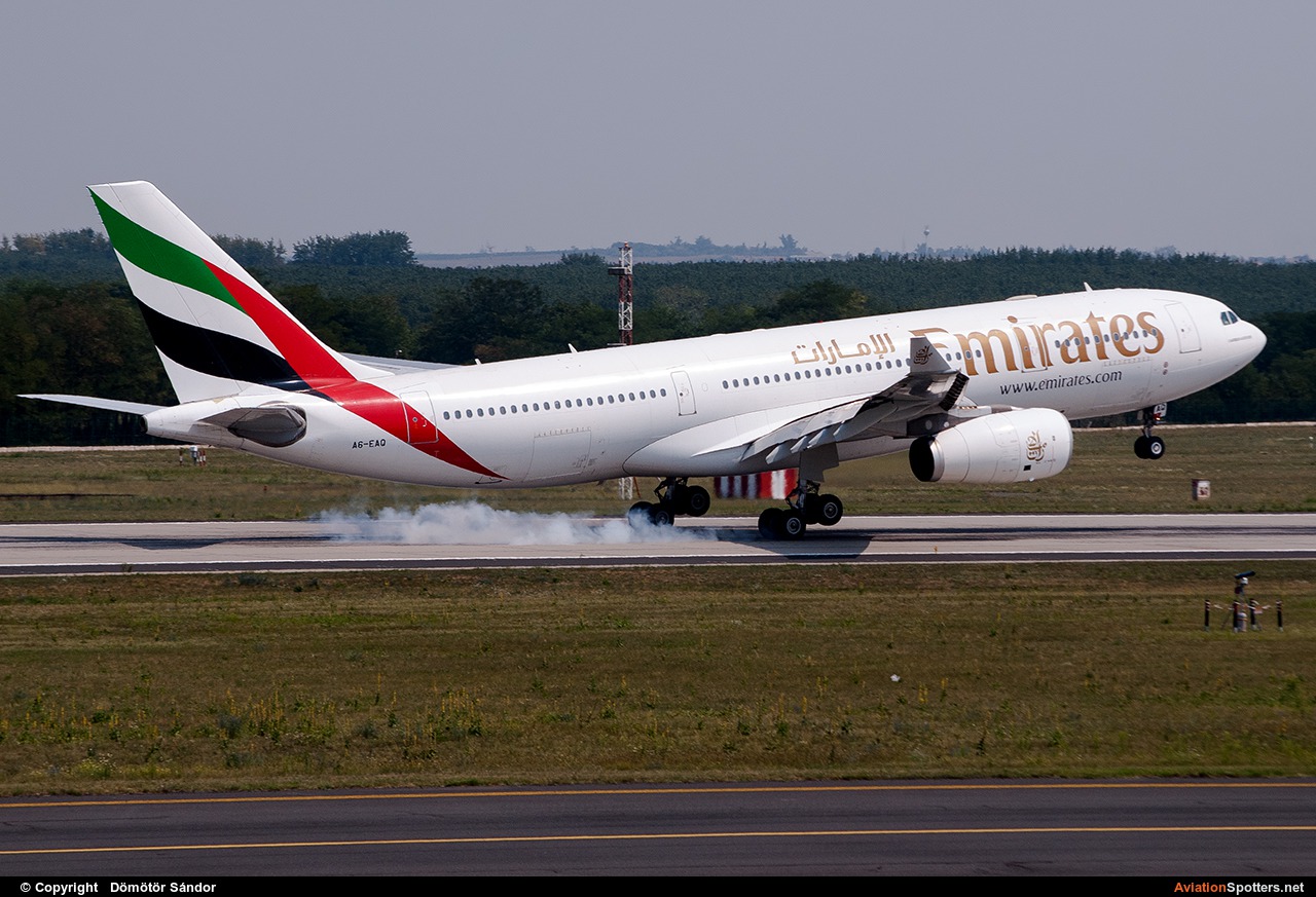 Emirates Airlines  -  A330-243  (A6-EAQ) By Dömötör Sándor (mat1899)