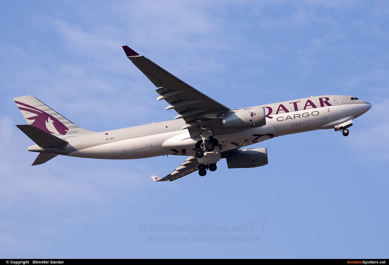 Qatar Airways Cargo  -  A330-243  (A7-AFY) By Dömötör Sándor (mat1899)