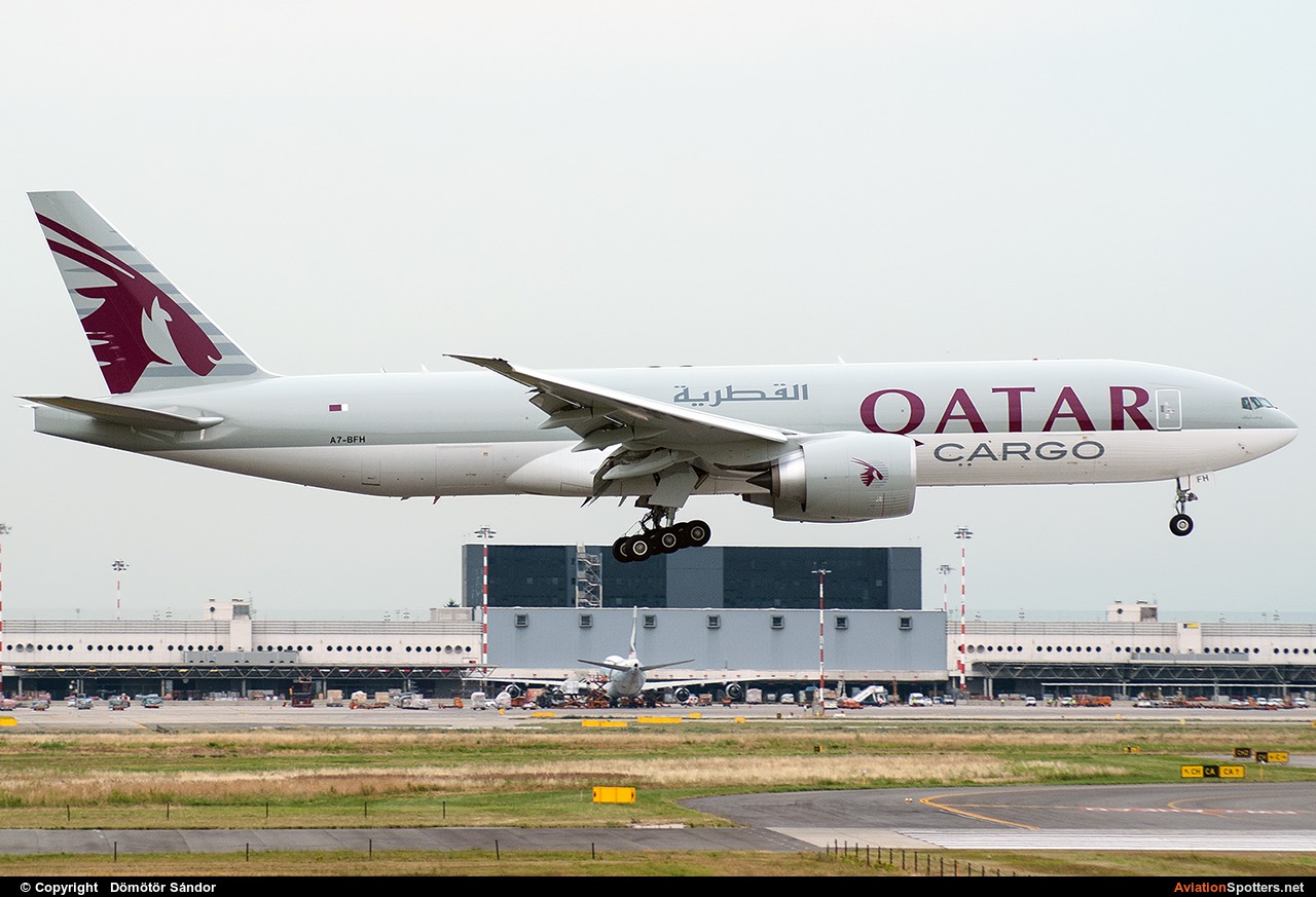 Qatar Airways Cargo  -  777-200F  (A7-BFH) By Dömötör Sándor (mat1899)