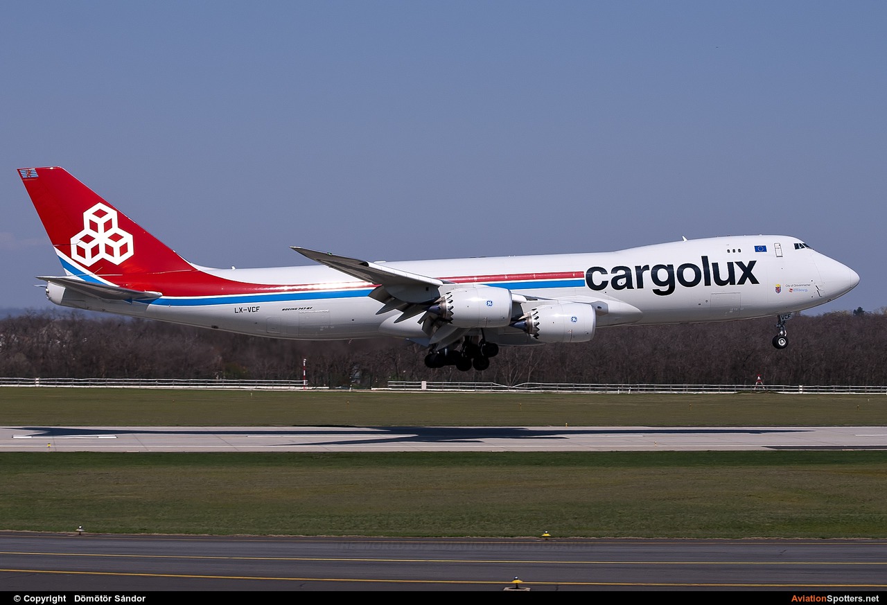 Cargolux  -  747-8R7F  (LX-VCF) By Dömötör Sándor (mat1899)