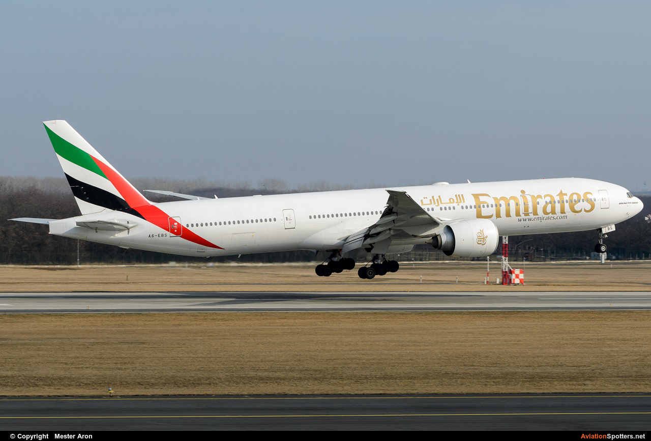 Emirates Airlines  -  777-300ER  (A6-EBS) By Mester Aron (MesterAron)