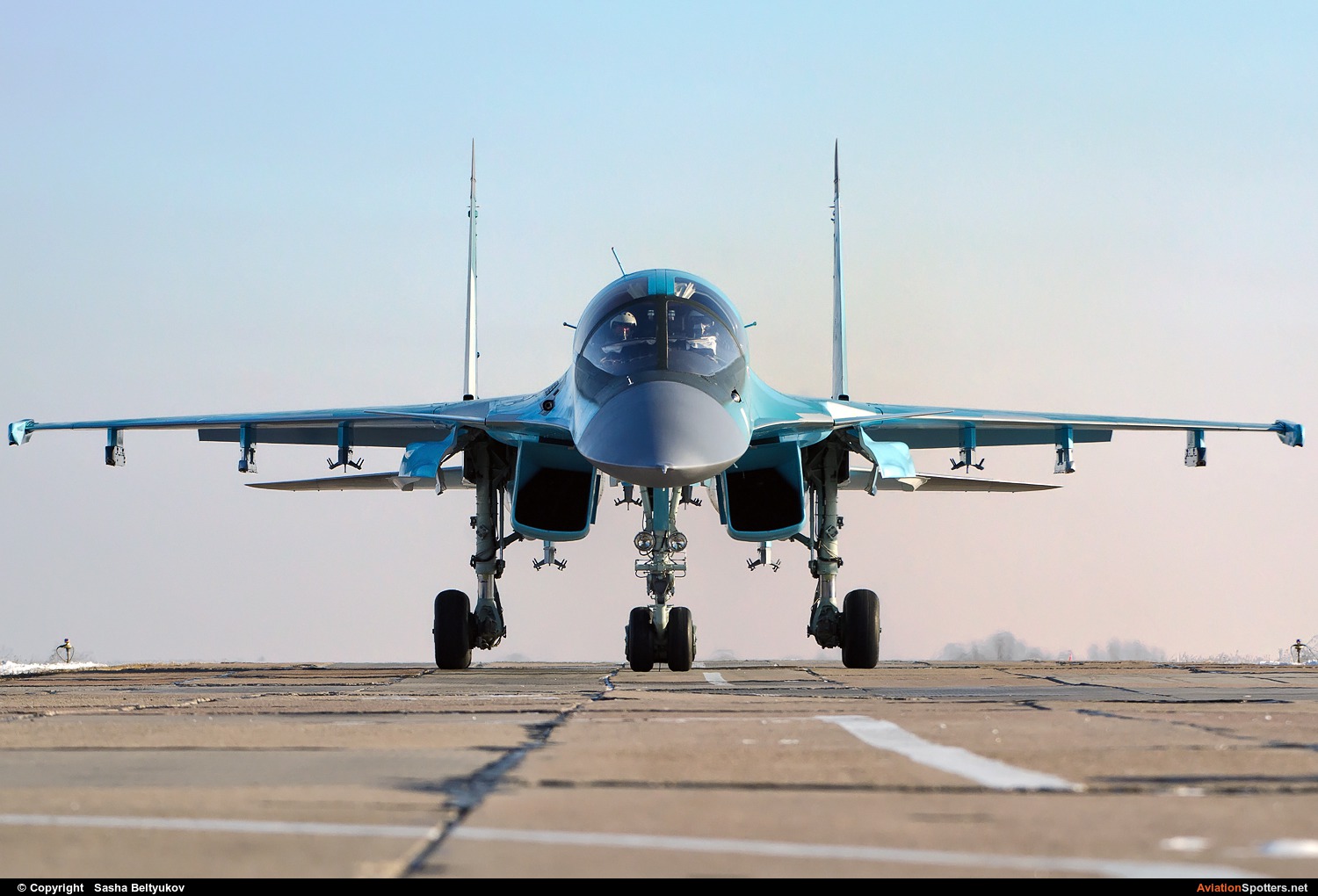 Russia - Air Force  -  Su-34  (01) By Sasha Beltyukov (Franziskaner)