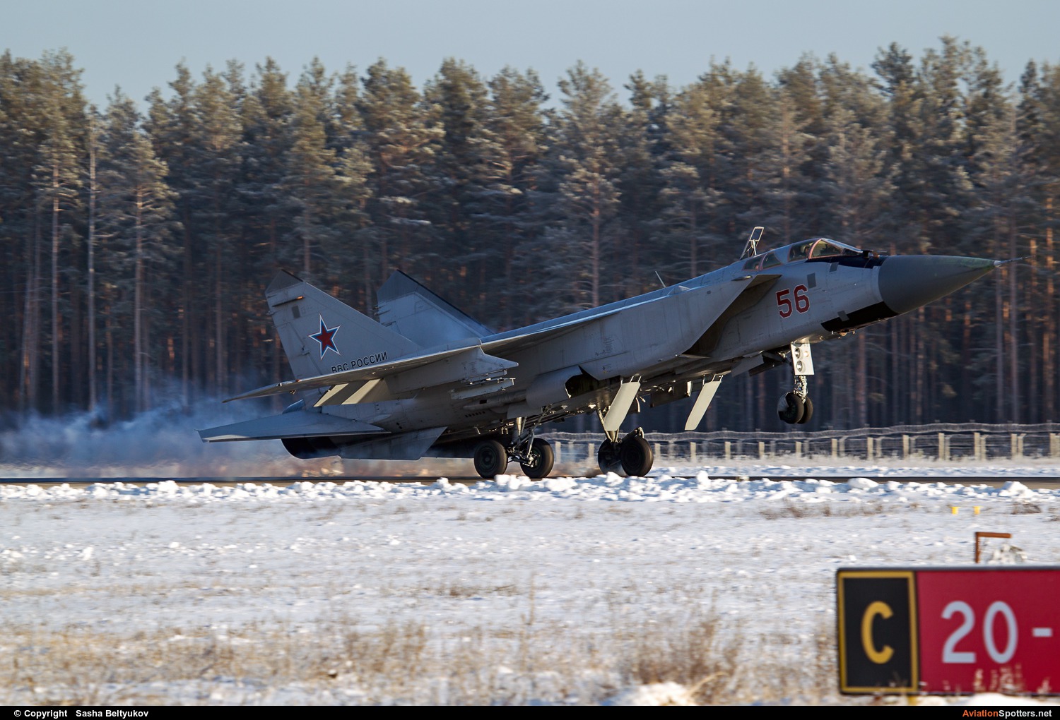 Russia - Air Force  -  MiG-31  (56) By Sasha Beltyukov (Franziskaner)
